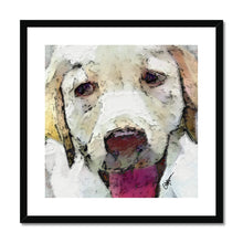 Load image into Gallery viewer, "The Look" Framed & Mounted Print