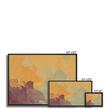 Load image into Gallery viewer, SUNWAVE Framed Canvas