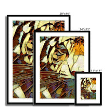 Load image into Gallery viewer, "Tiger III" Framed & Mounted Print