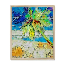 Load image into Gallery viewer, "Palm on Beach IV" Framed Print