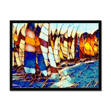 Load image into Gallery viewer, "Sails Meeting" Framed Print