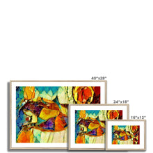 Load image into Gallery viewer, &quot;Sun Fish&quot; Framed &amp; Mounted Print
