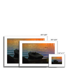 Load image into Gallery viewer, Gator Lake Framed & Mounted Print