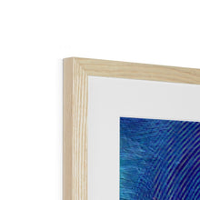 Load image into Gallery viewer, "Painted Feathers" Framed & Mounted Print