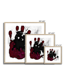 Load image into Gallery viewer, "Stop Hate" Framed & Mounted Print