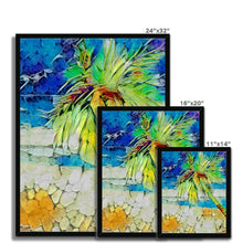 Load image into Gallery viewer, "Palm on Beach IV" Framed Print