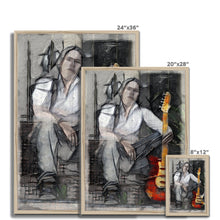 Load image into Gallery viewer, "Maestro" Framed Print (Custom Person Artwork Example)