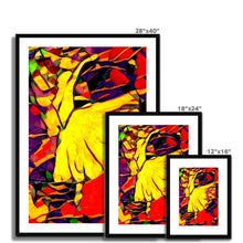 Load image into Gallery viewer, "Dance of Roses" Framed & Mounted Print