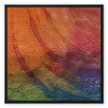 Load image into Gallery viewer, "Fire Water" Framed Canvas