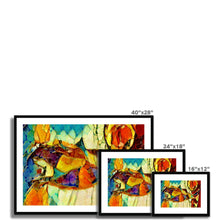 Load image into Gallery viewer, "Sun Fish" Framed & Mounted Print