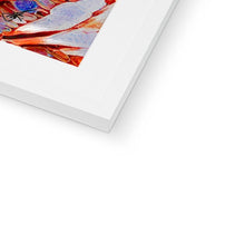 Load image into Gallery viewer, "Blue Ferns" Framed & Mounted Print