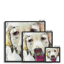 Load image into Gallery viewer, "The Look" Framed Canvas