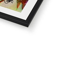 Load image into Gallery viewer, "Night Palms" Framed & Mounted Print