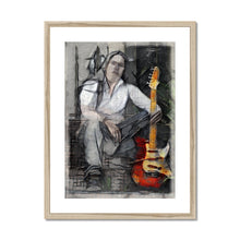 Load image into Gallery viewer, "Maestro" Framed & Mounted Print (Custom Person Artwork Example)
