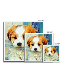 Load image into Gallery viewer, "Jasper" Framed Print (Custom Pet Artwork Example)