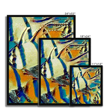 Load image into Gallery viewer, "Golden Fish School II" Framed Print