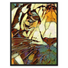 Load image into Gallery viewer, "Tiger III" Framed Canvas