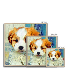 Load image into Gallery viewer, "Jasper" Framed Print (Custom Pet Artwork Example)