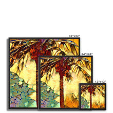Load image into Gallery viewer, "Oasis" Framed Canvas
