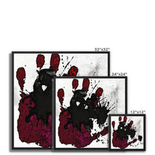 Load image into Gallery viewer, "Stop Hate" Framed Canvas