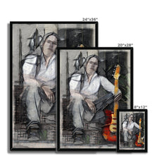 Load image into Gallery viewer, "Maestro" Framed Print (Custom Person Artwork Example)