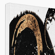 Load image into Gallery viewer, Black Wave Canvas
