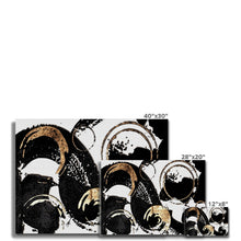 Load image into Gallery viewer, Black Wave Canvas