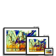 Load image into Gallery viewer, Cypress Sunset Framed & Mounted Print