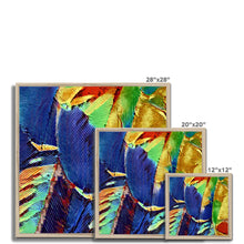Load image into Gallery viewer, "Painted Feathers" Framed Print