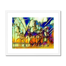 Load image into Gallery viewer, Cypress Sunset Framed & Mounted Print