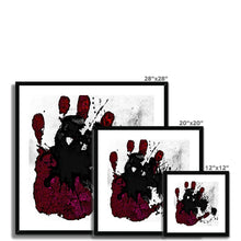 Load image into Gallery viewer, "Stop Hate" Framed & Mounted Print