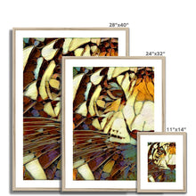 Load image into Gallery viewer, "Tiger III" Framed & Mounted Print