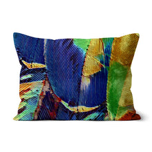 Load image into Gallery viewer, "Painted Feathers" Cushion