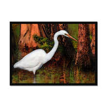 Load image into Gallery viewer, &quot;Cypress Heron&quot; Framed Print
