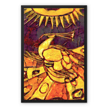 Load image into Gallery viewer, &quot;Azteca Peacock&quot; Framed Canvas
