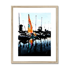 Load image into Gallery viewer, "Reflections" Framed & Mounted Print