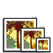Load image into Gallery viewer, "Oasis" Framed & Mounted Print