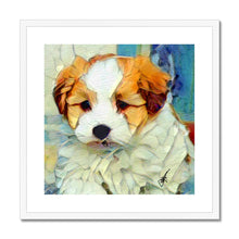 Load image into Gallery viewer, "Jasper" Framed & Mounted Print  (Custom Pet Artwork Example)