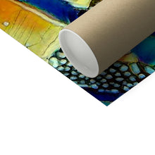 Load image into Gallery viewer, "Golden Fish School II" Fine Art Print