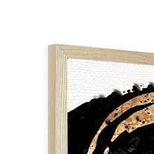 Load image into Gallery viewer, Black Wave Framed Print