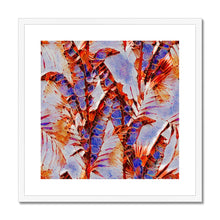 Load image into Gallery viewer, "Blue Ferns" Framed & Mounted Print