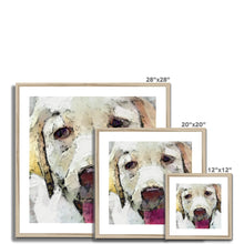 Load image into Gallery viewer, "The Look" Framed & Mounted Print
