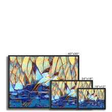 Load image into Gallery viewer, "Pelican Marsh II" Framed Canvas