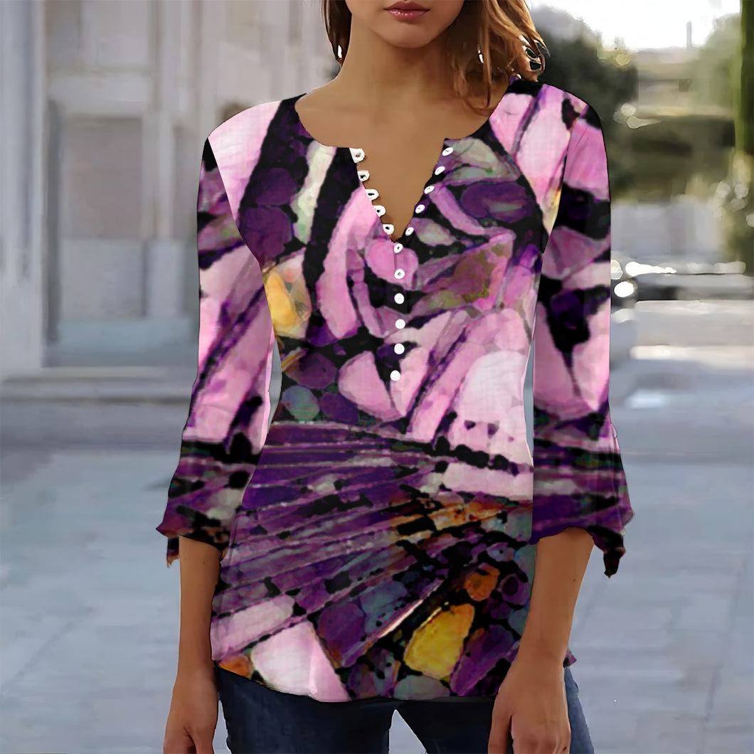 Bayou Tiger - Women's T-shirt With 3/4 Sleeve