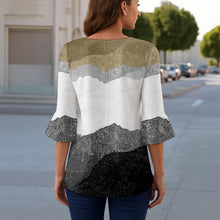 Load image into Gallery viewer, Landscape - Women&#39;s T-shirt With 3/4 Sleeve
