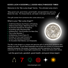 Load image into Gallery viewer, My Lucky Angel. The Ultimate Lucky Charm &amp; Keepsake.
