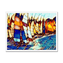 Load image into Gallery viewer, &quot;Sails Meeting&quot; Framed Print
