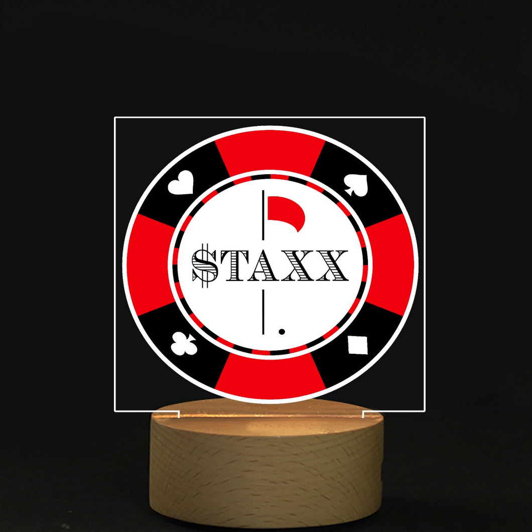 STAXX Square Shape Acrylic board with Light