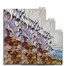 Load image into Gallery viewer, &quot;Wave on Rocks&quot; Canvas
