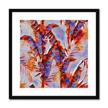 Load image into Gallery viewer, &quot;Blue Ferns&quot; Framed &amp; Mounted Print
